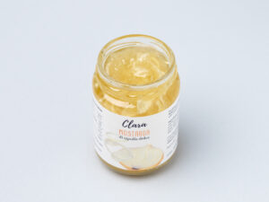 Mostarda di cipolla dolce Clara con scorze di lime