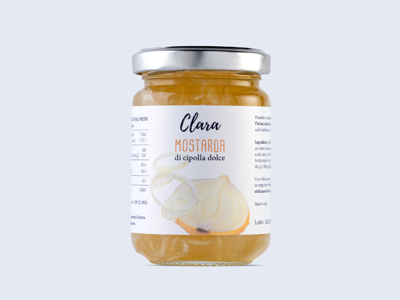 Clara sweet onion mostarda