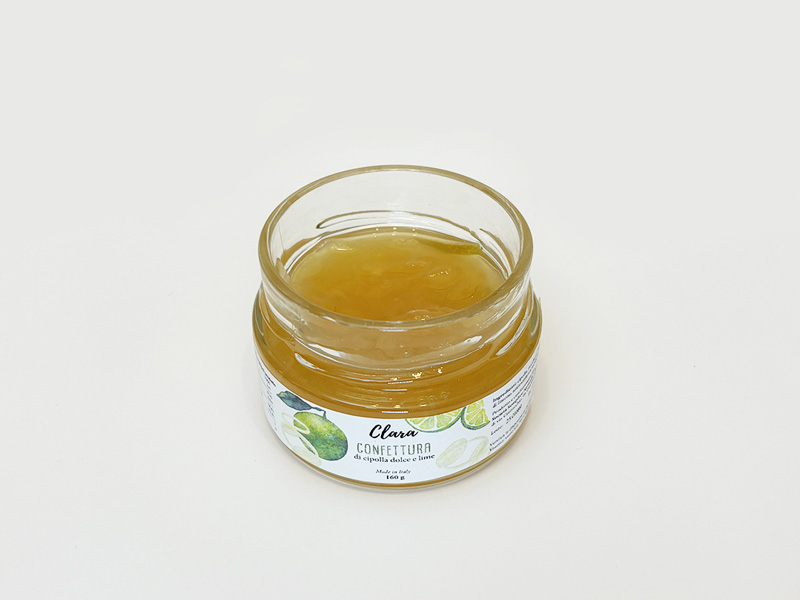 Confettura di cipolla dolce Clara e lime